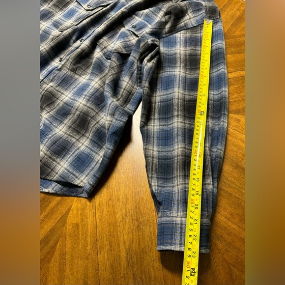 Vintage Pendleton Outdoorsman Wool Flannel Button Up Shirt Size XL - Picture 3 of 7